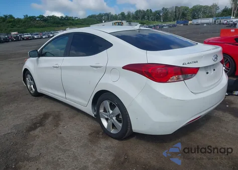 2013 Hyundai Elantra Gls from USA, damaged, VIN 5NPDH4AE8DH443565